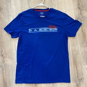 Blue Oakley Logo Shirt